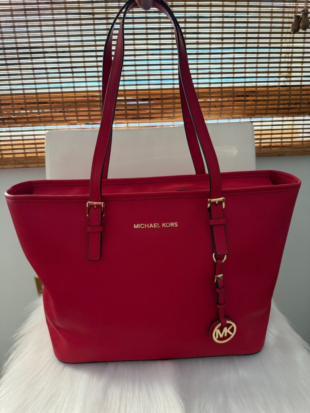 Michael Kors Large Scarlet Red Tote